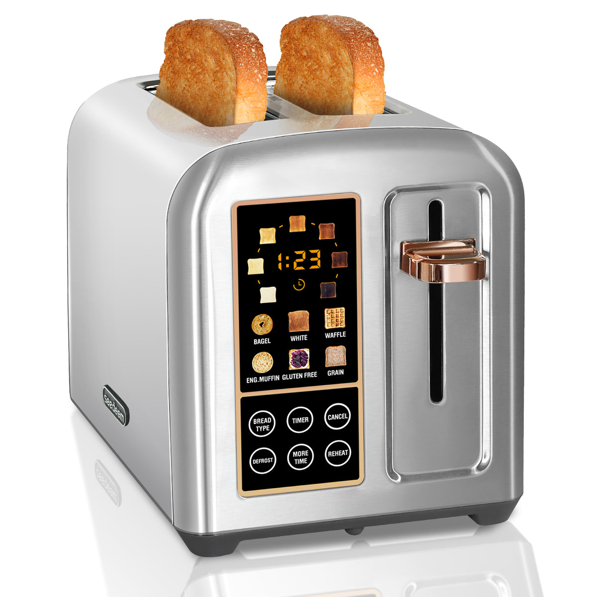 2-Slice Touch Toaster – SEEDEEM SHOP